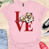 Love is a four legged word - V3 - Sitting Above T-Shirt